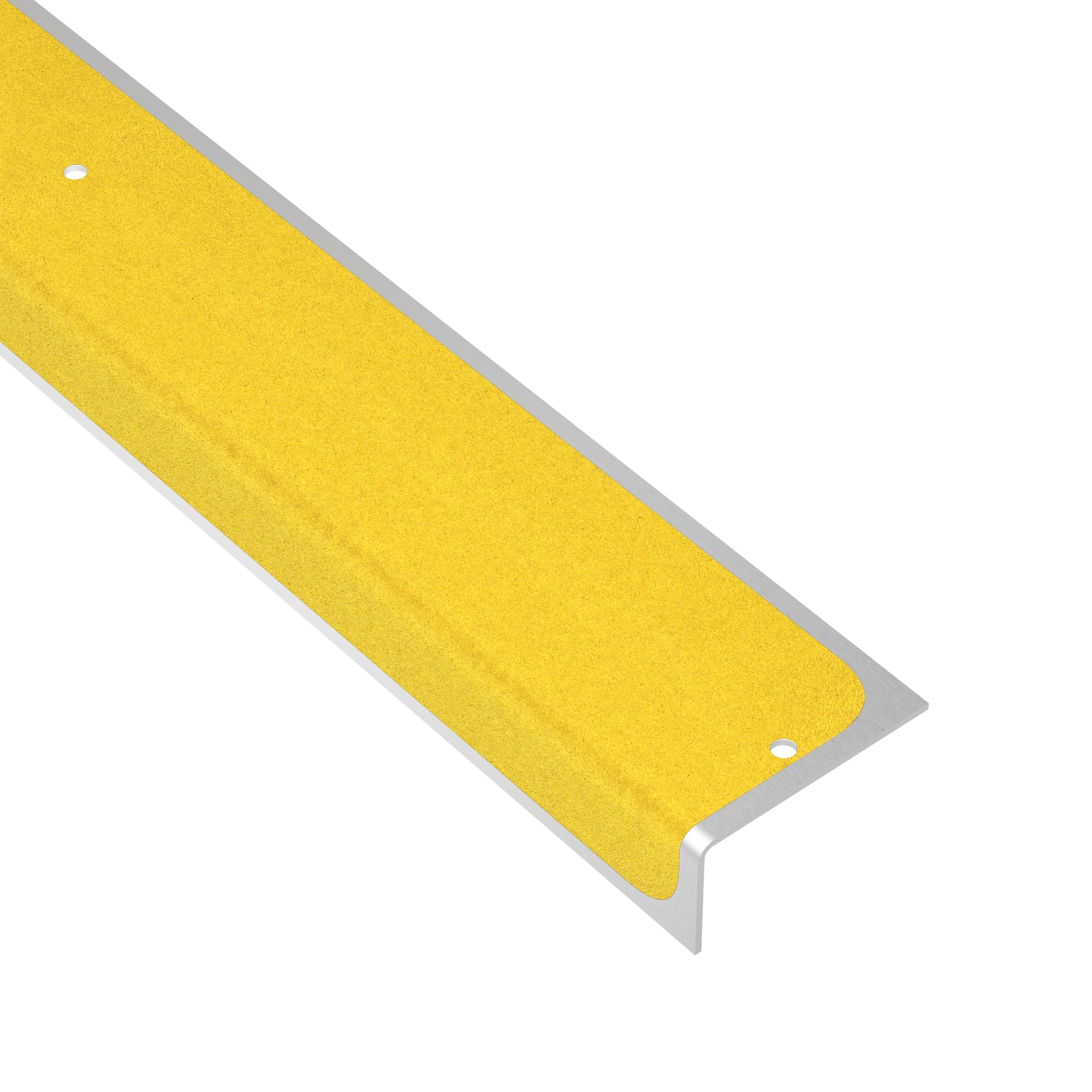 STEADY-STEP GritEdge 60 Stair Nosing - Anti-Slip Abrasive on Heavy Duty Aluminum